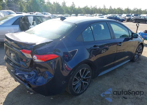 2020 Toyota Corolla Se from USA, damaged, VIN 5YFS4RCE1LP007915